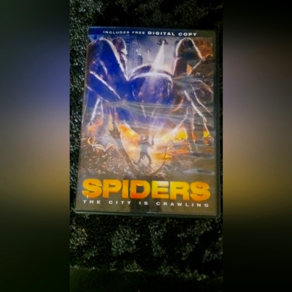 Spiders (The City Is Crawling) - Movie DVD - Black/Orange Cover